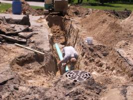 Storm water work
